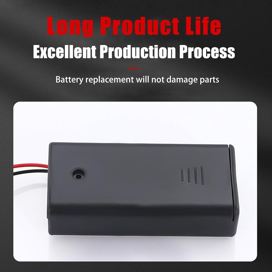 Flever AA Battery Packs and LED Light Wires DIY miniature house kit — finished and lit