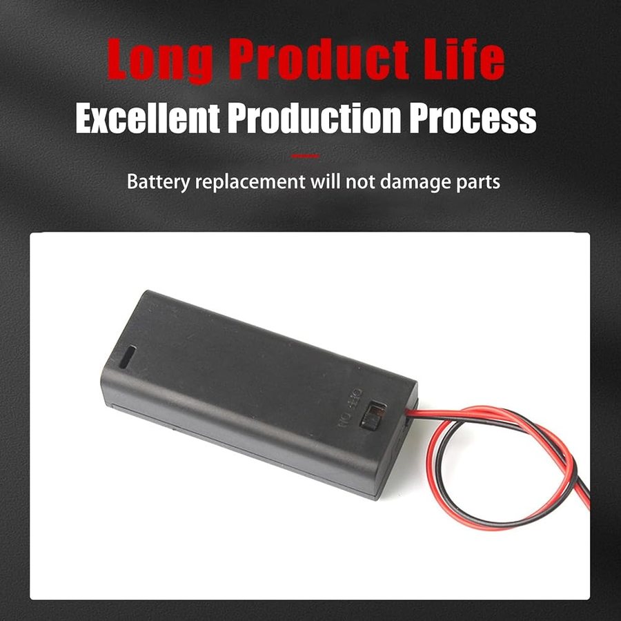 Flever AAA Battery Packs and Light Wires DIY miniature house kit — detail of the build