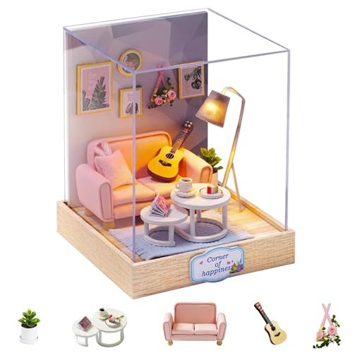 Flever Afternoon Tea Time DIY miniature house kit