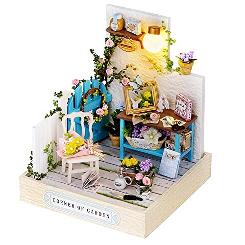 Flever Corner of Garden DIY miniature house kit