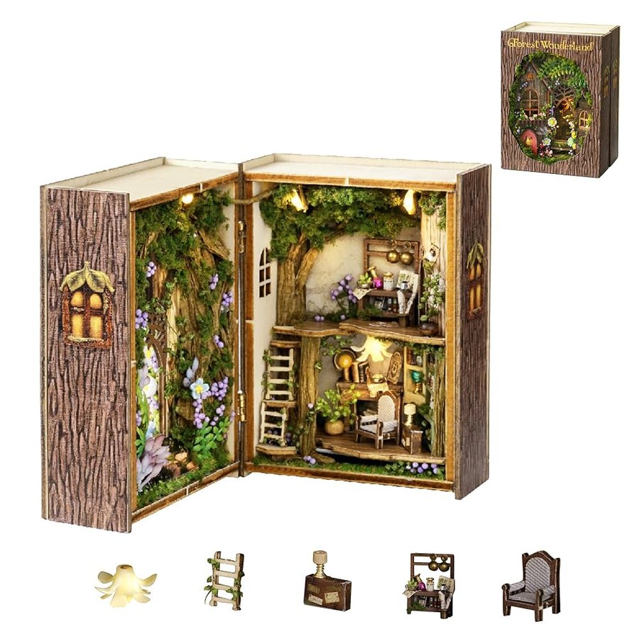 Flever Forest Wonderland DIY miniature house kit — second view