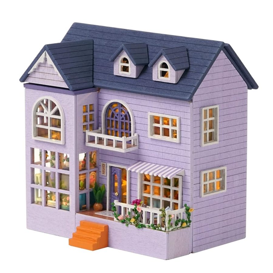 Flever Happy House DIY miniature house kit — second view