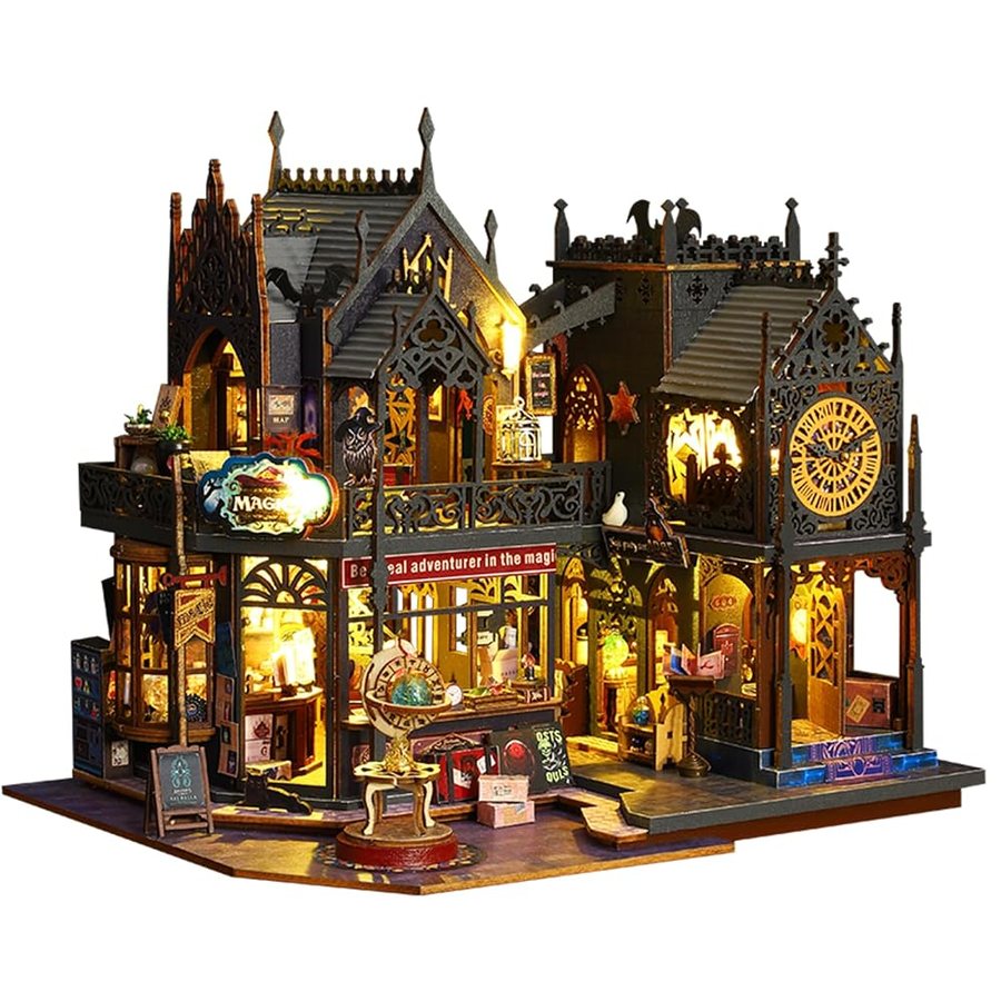 Flever Holo Magic City DIY miniature house kit — second view