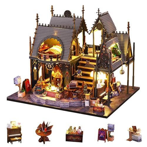 Flever Luna's Magic House DIY miniature house kit