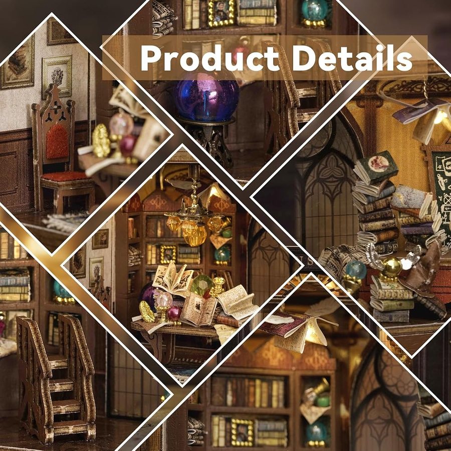 Flever Magical Fate DIY miniature house kit — what comes in the box