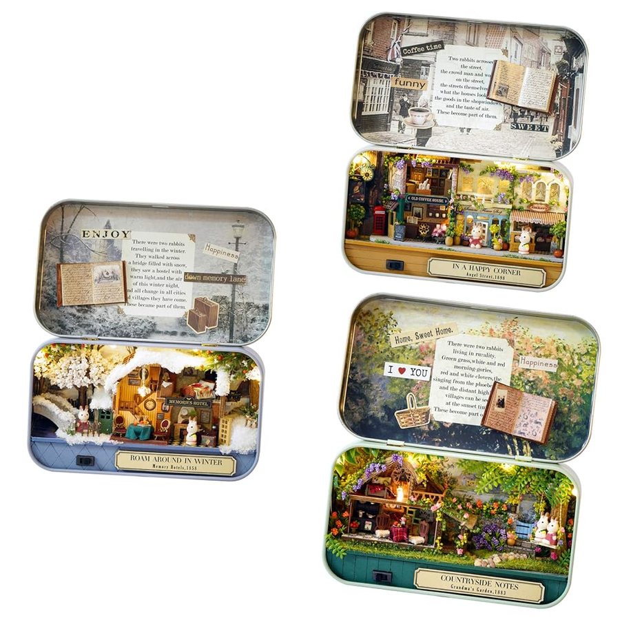 Flever Old Times DIY miniature house kit — second view