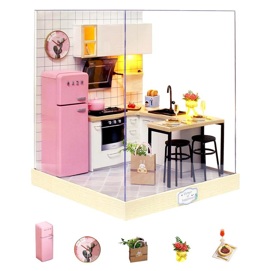 Flever Taste of Life DIY miniature house kit — second view