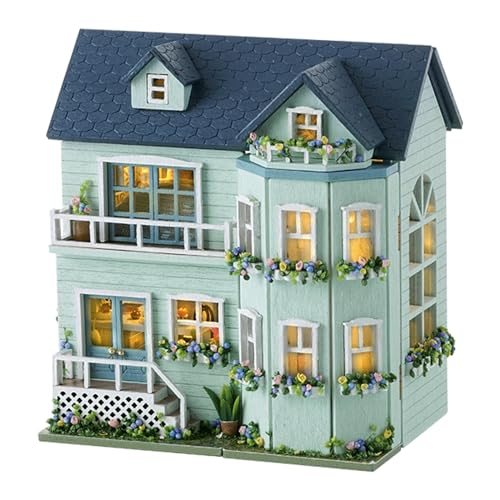 Flever Warm House DIY miniature house kit