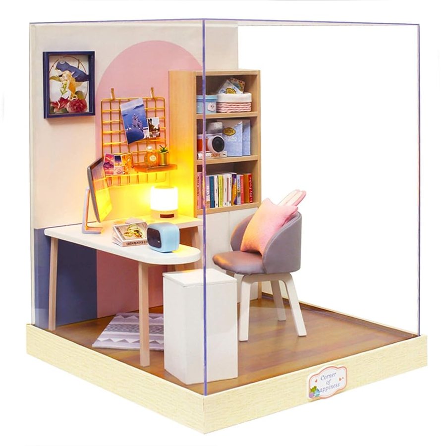 Flever World of Creativity DIY miniature house kit — second view